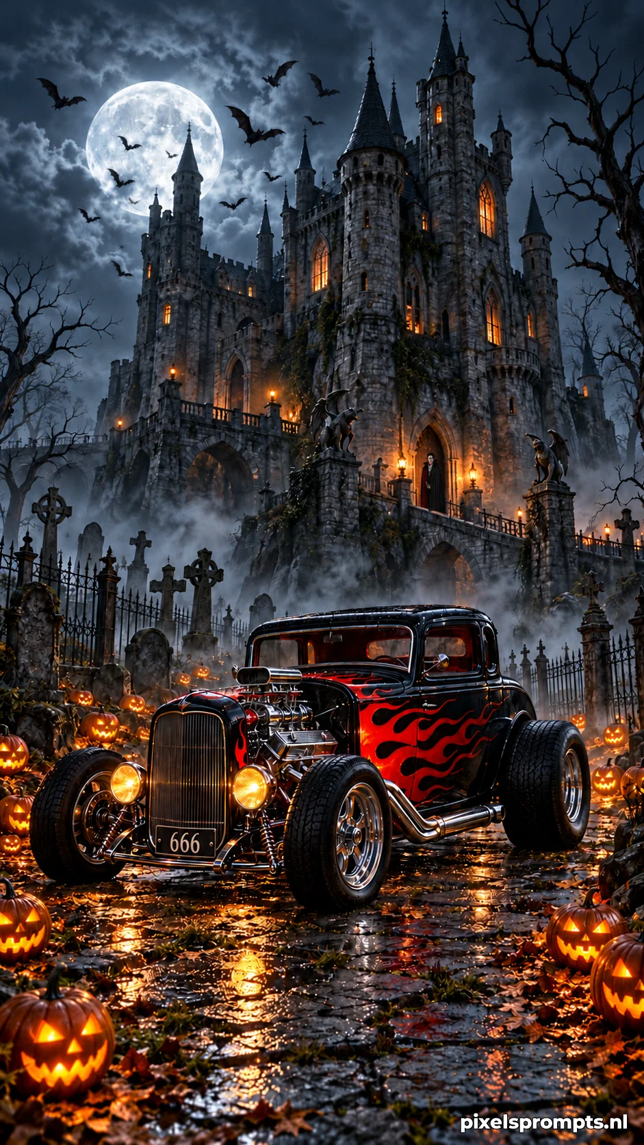 Dracula’s Hotrod 666