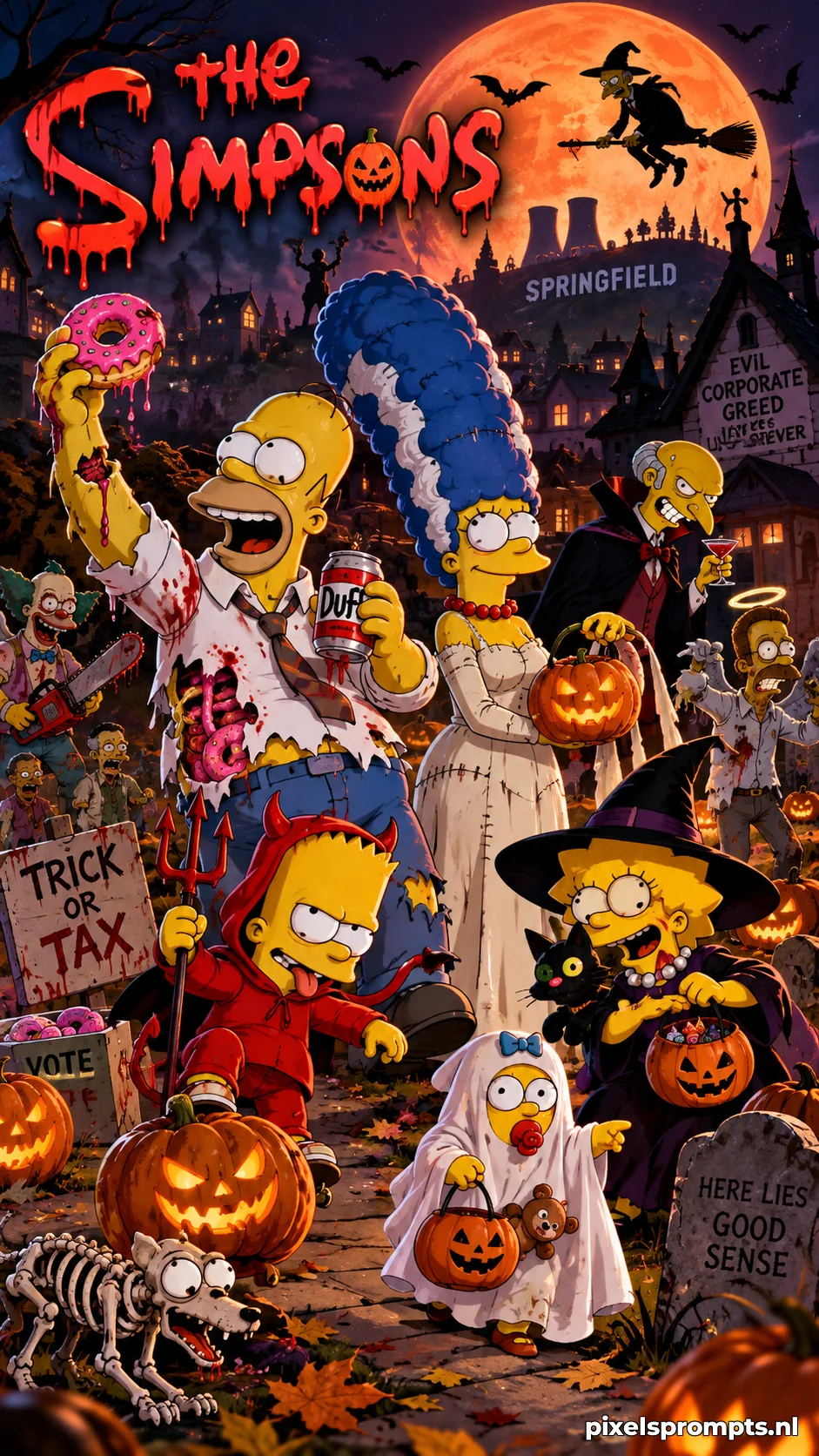 The Simpsons: Halloween Gone Wrong