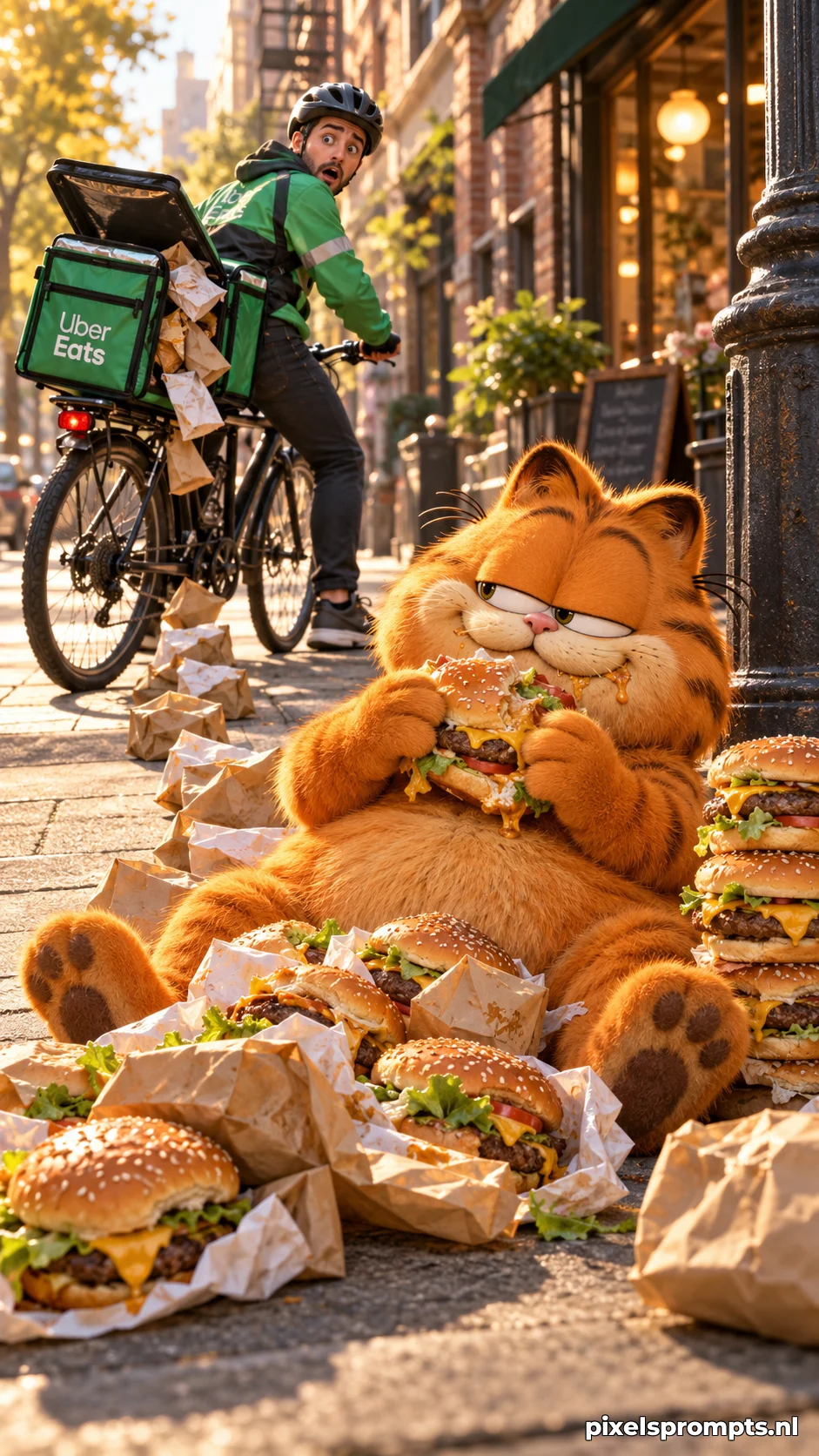 Garfield’s Accidental Burger Delivery