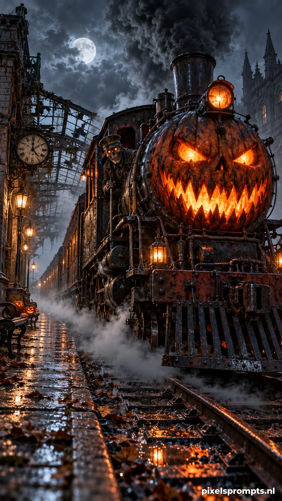Pumpkin Express: The Midnight Arrival